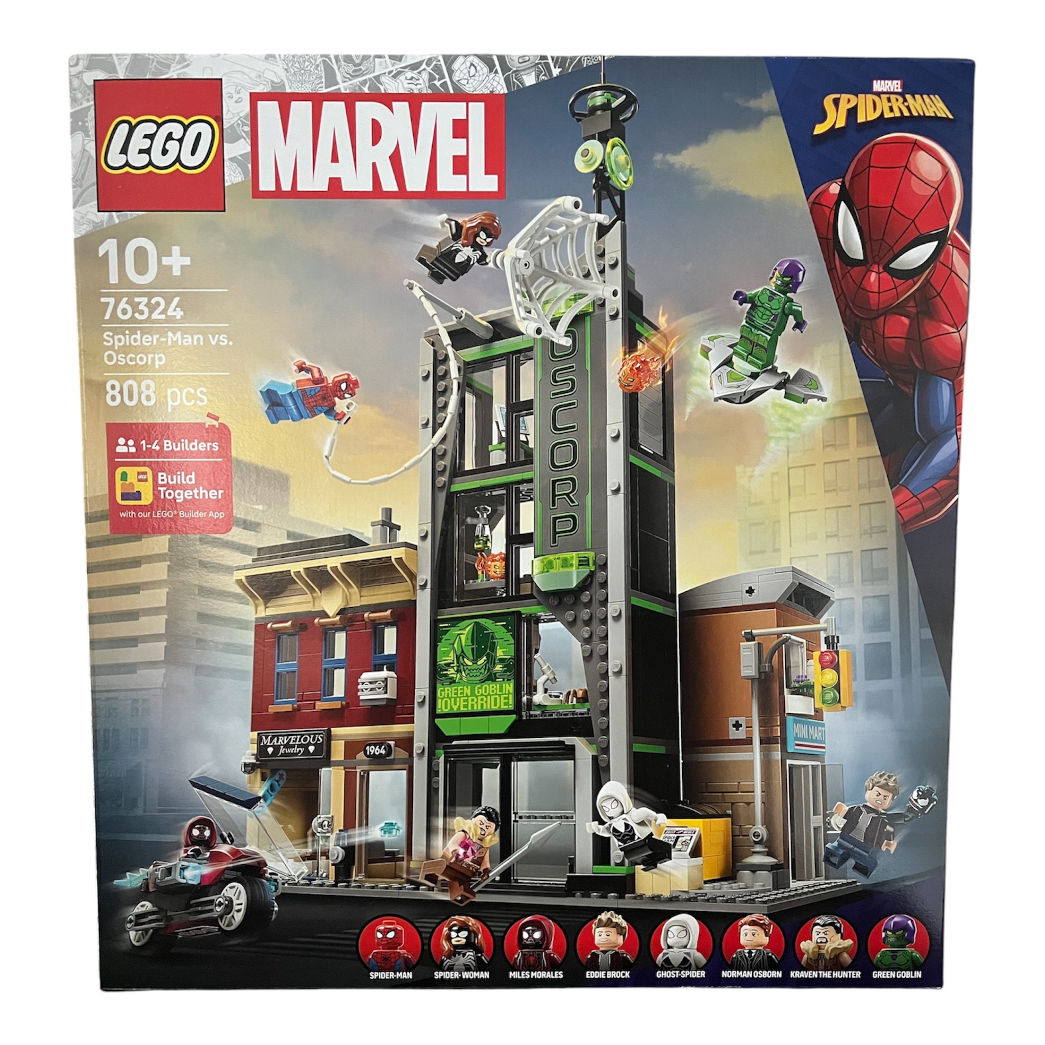 LEGO Spider-Man vs. Oscorp, Set 76324