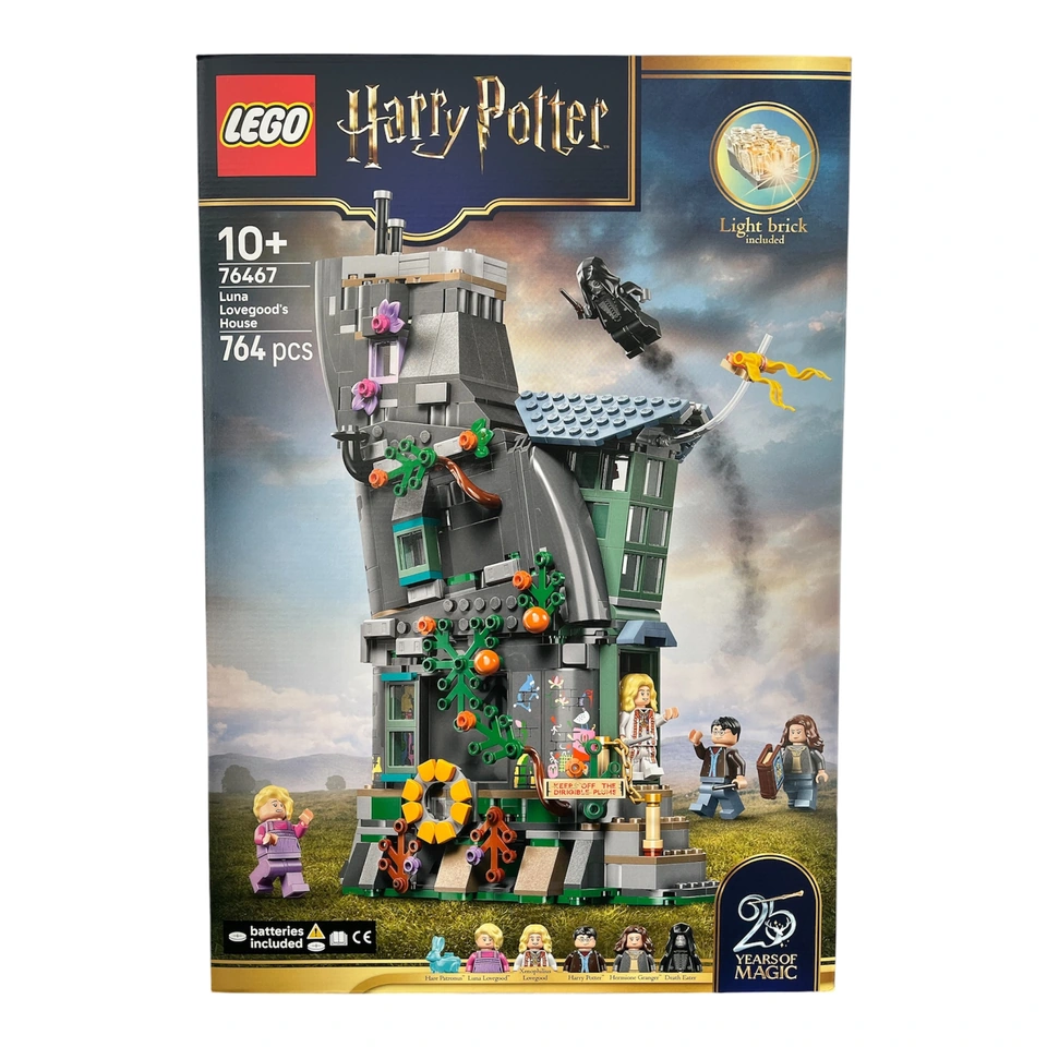 LEGO 76467 Luna Lovegoods Haus – Vorderseite der Originalverpackung